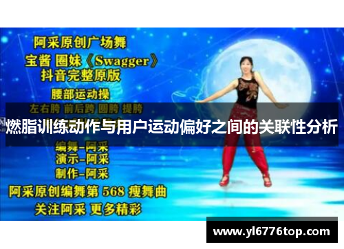 燃脂训练动作与用户运动偏好之间的关联性分析